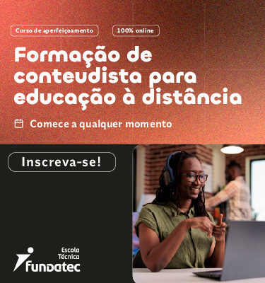 Curso On-line: Forma��o de conteudista para educa��o � dist�ncia