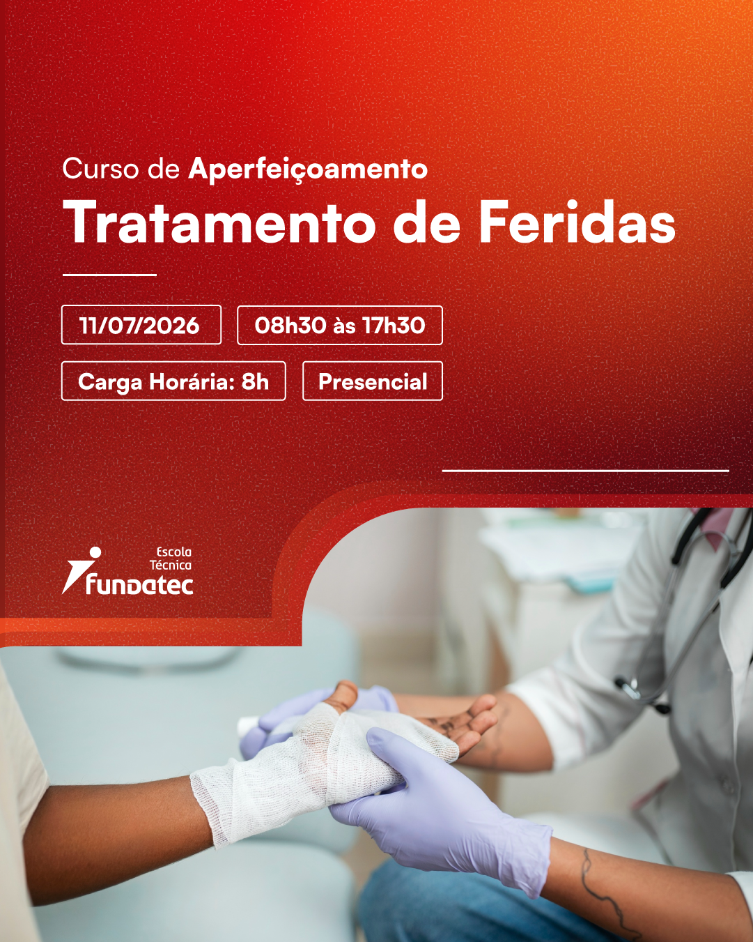 Curso de Aperfei�oamento: Tratamento de Feridas