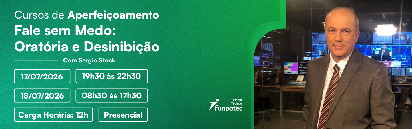 Curso de Aperfei�oamento: Fale sem medo: orat�ria e desinibi��o
