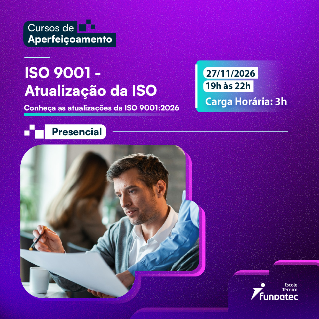 Curso de Aperfei�oamento: ISO 9001 -Atualiza��o
